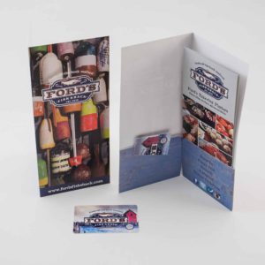 Ford's Fish Shack Physical Gift Card Envelope